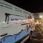Jet Wash away Van Gum removal